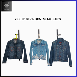 Y2K IT GIRL DENIM JACKETS - 08 PCS