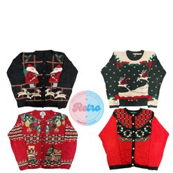 Vintage Y2K Knit Christmas 1st Edition: 12 Sweater..