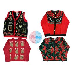 Vintage Y2K Knits Christmas Edition 3: 12 Sweaters