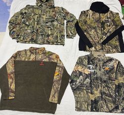 Hunting Print Fleece Jackets 13 Pieces