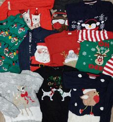 Vintage Christmas Sweaters - 15 Pieces