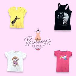 Animated Safari Baby Tees Collection - 10 Pieces (..