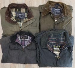 Branded Barbour Oil Wax Jackets - 9 Pieces