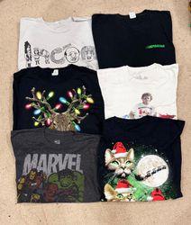 #VV282 Graphic T-Shirts Mix 30 PCs