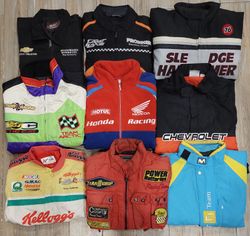 Vestes de course vintage - 13 pièces