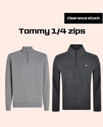 Tommy 1/4 zips - 25 pieces