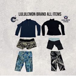 LULULEMON BRAND ALL ITEMS