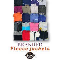 Mix Giacche in Fleece con Marchio - 100 pezzi