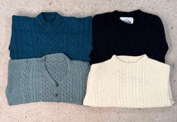 #VV328 Fisherman Sweaters 10 PCs