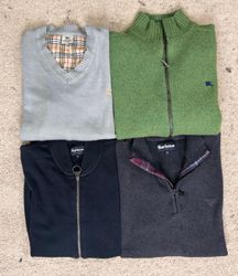 #VV330 Burberry & Barbour Sweaters 20 PCs