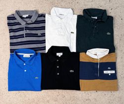 #VV332 Lacoste Polo T-Shirts 11 PCs