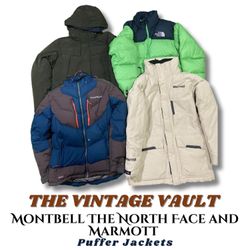 Montbell The North Face and Marmot Puffer Jacket-2..