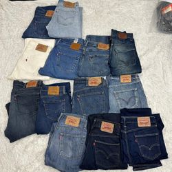 Levi’s Jeans 501, 511 (13 Pcs)