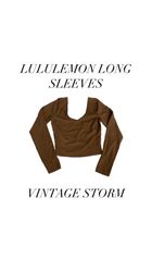 Lululemon Long Sleeves