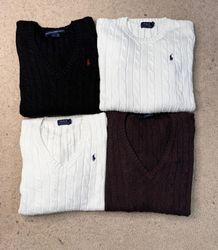 #VV352 Ralph Lauren Cable Knit Sweater 15 PCs