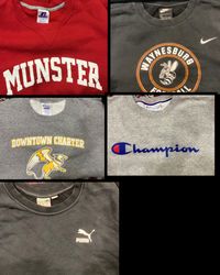 Vintage mix brand sweatshirts