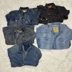 Giubbotti in denim - Marche miste, CK, Guess, Gap ..