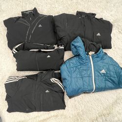 Adidas Puffer Jackets (5Pcs)