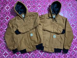 Vintage carhartt rework style jacket