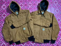 Vintage carhartt rework style jacket