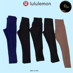 Lululemon Roupas Ativas Leggings Curtas (GRV-11-24..