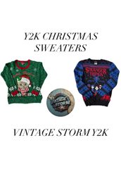 Y2K Christmas Sweaters