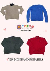 CR2926 Y2K Mix Brand Sweaters - 15 Pcs
