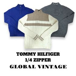 TOMMY HILFIGER 1/4 ZIPPER - 13 PIECES ( GV-145 )