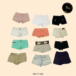 Trendy Y2K Mini Cargo Shorts Mix (GRV-11-258)