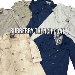 BURBERRY TRENCH COAT | Vintage | 100 Pieces