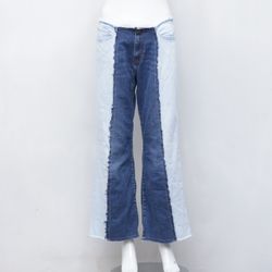 Rework Levi's Two Tone Beltless Pants