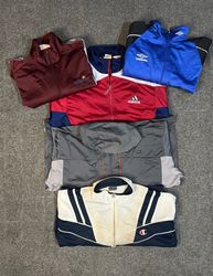 Mixed branded Vintage Track Jacket