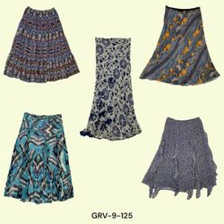 Vintage Y2K Italian Poly Skirts - Only £4