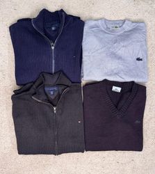 #VV373 Lacoste/Tommy Sweaters 20 PCs