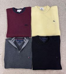 #VV375 Lacoste/Tommy Sweaters 20 PCs