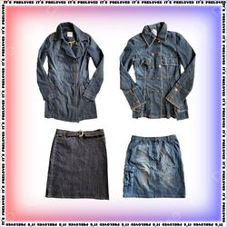 Ensemble en denim mixte - Robes, vestes, jupes (SS..