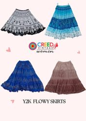 CR2948 Y2K Flowy Skirts - 12 Pcs