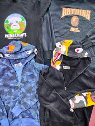 A Bathing APE sweatshirt hoodie Tshirt