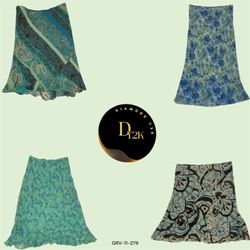 Retro 90s Y2K Floral Skirt – Bold & Beautiful (GRV..