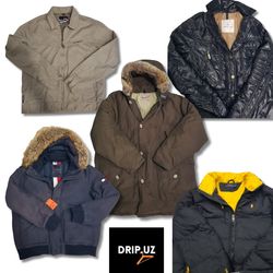 Moncler, Ralph Lauren, Armani, Billabong, Quicksil..