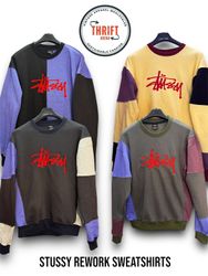 #VV407 Stussy Rework Style Sweatshirts 20 pièces