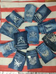 Y2K Strass-Jeans