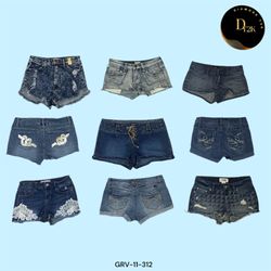 Y2K Essential Mini Denim Shorts (GRV-11-312)