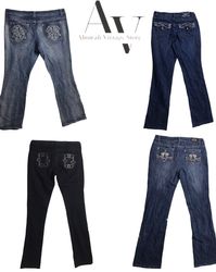 Y2k flared jeans grade AB 30 pcs