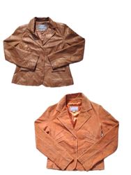 Y2k Suede Structured Jackets.