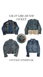 Y2K IT GIRL DENIM JACKETS