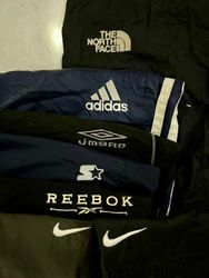 Marken Vintage Nylon Trainingshosen 10 Stück
