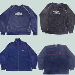 Umbro Fleece Jackets 9 Pieces