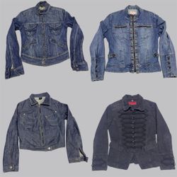 Y2K Britney Era Denim Jackets 18 Pieces   :65: