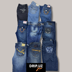 Women Y2K Jeans MissMe, TrueReligion, Guess, BabyP..